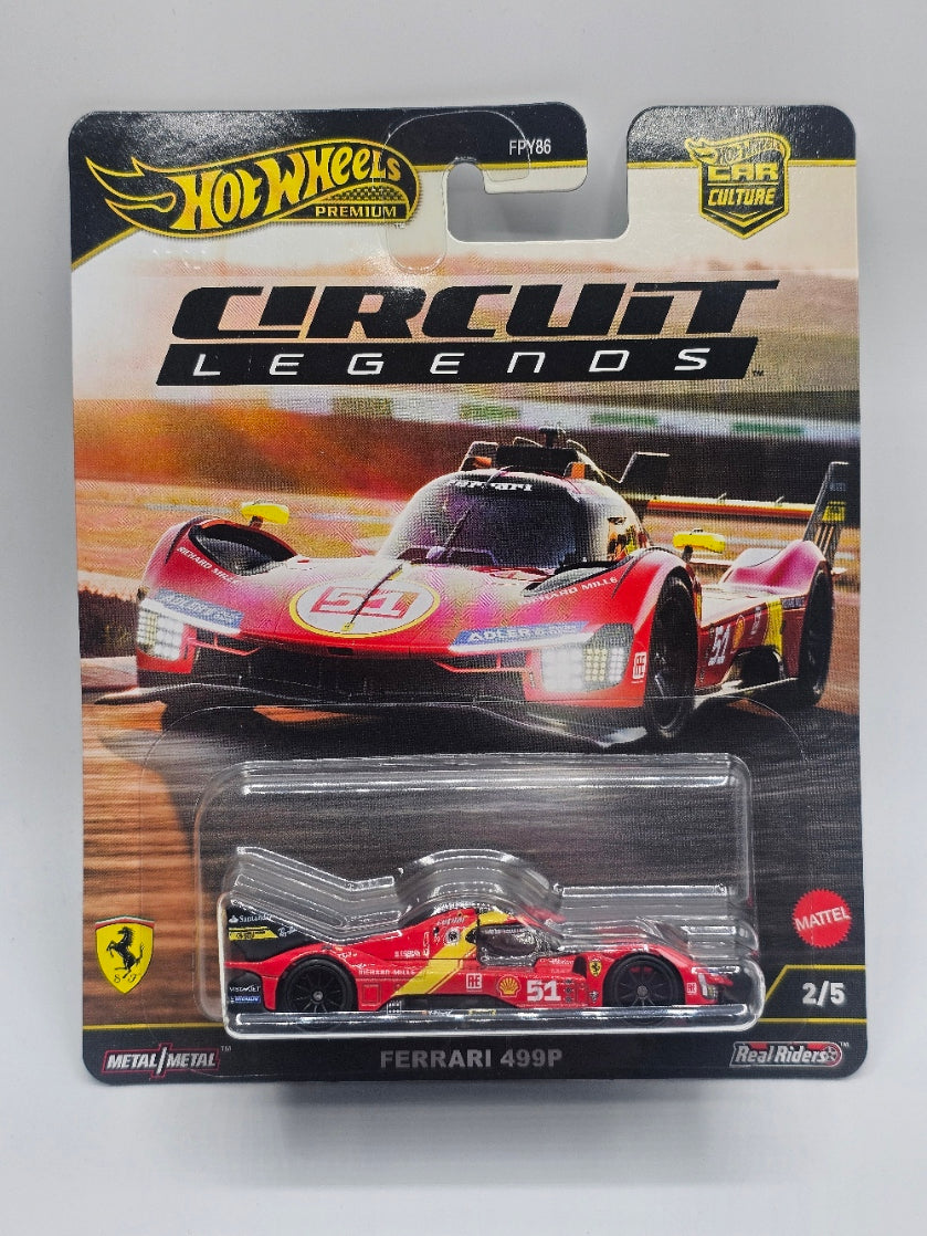 Hot Wheels Circuit Legends Ferrari 499P | Le Mans Winner Die-Cast