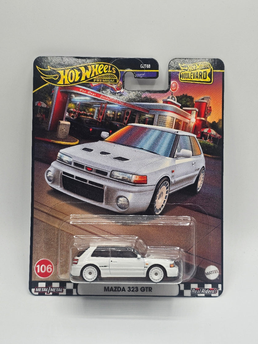 Hot Wheels Mazda 323 GTR #106 - Die-Cast Collectible – Diecastmanshop