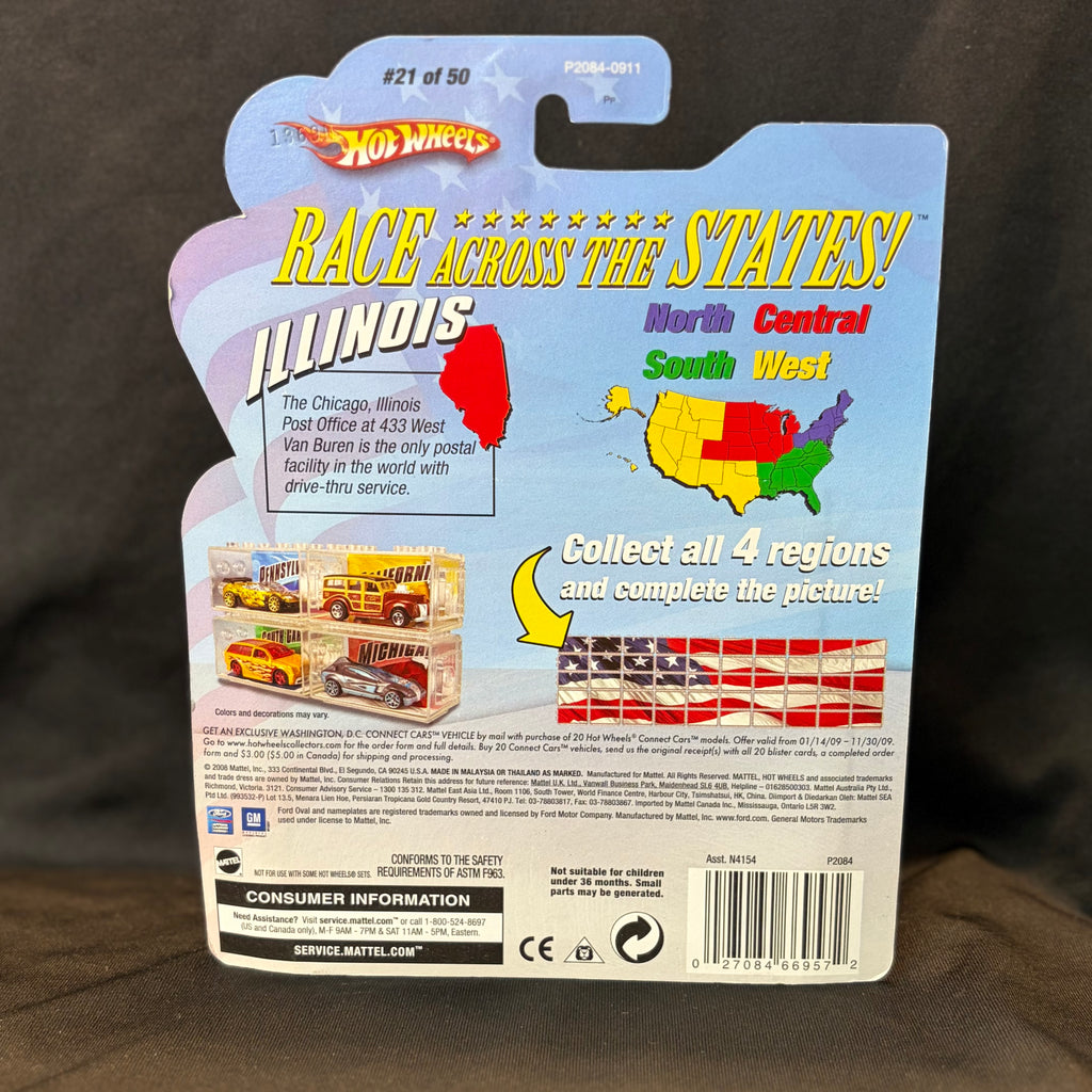 Hot Wheels Connect Cars – '62 Chevy – Illinois