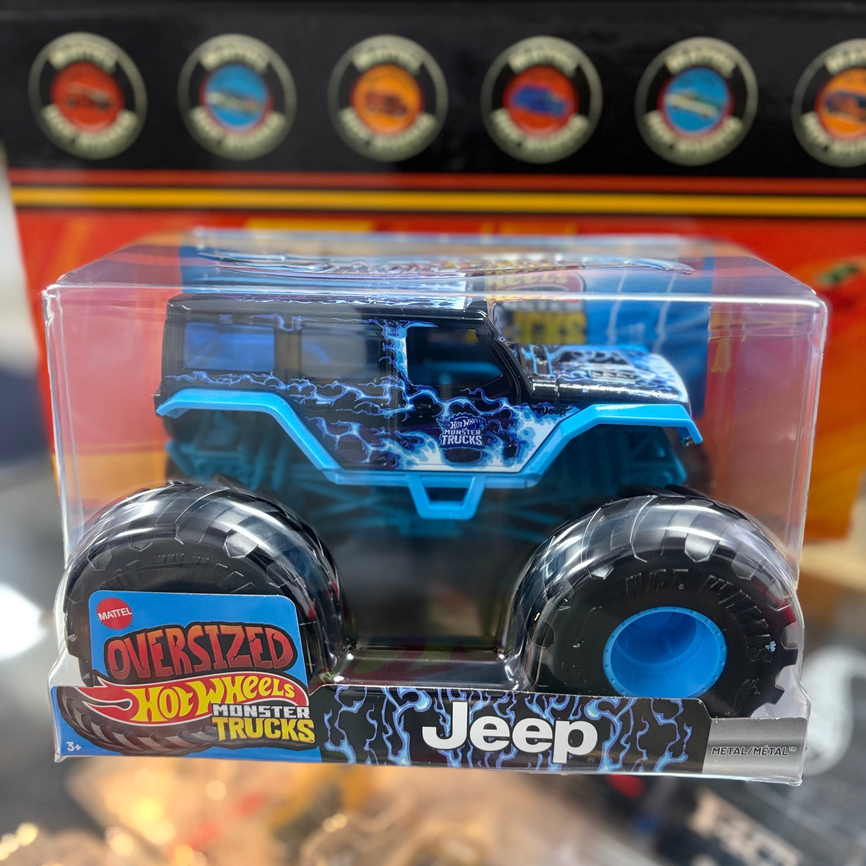 Hot Wheels Oversized Monster Trucks - Jeep Wrangler