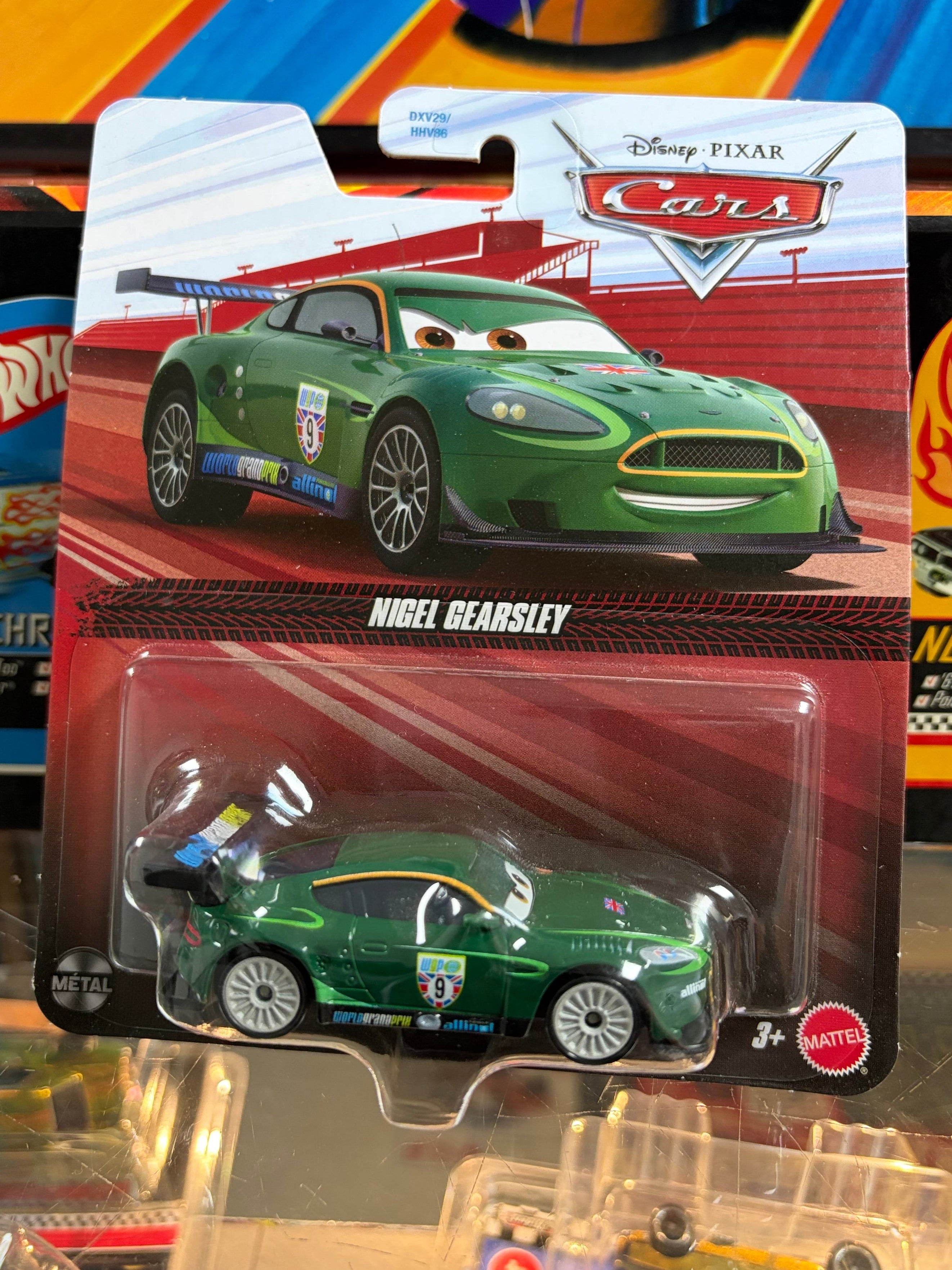 Disney Pixar Cars Die-Cast Metal 1:55 Scale Vehicle - Nigel Gearsley