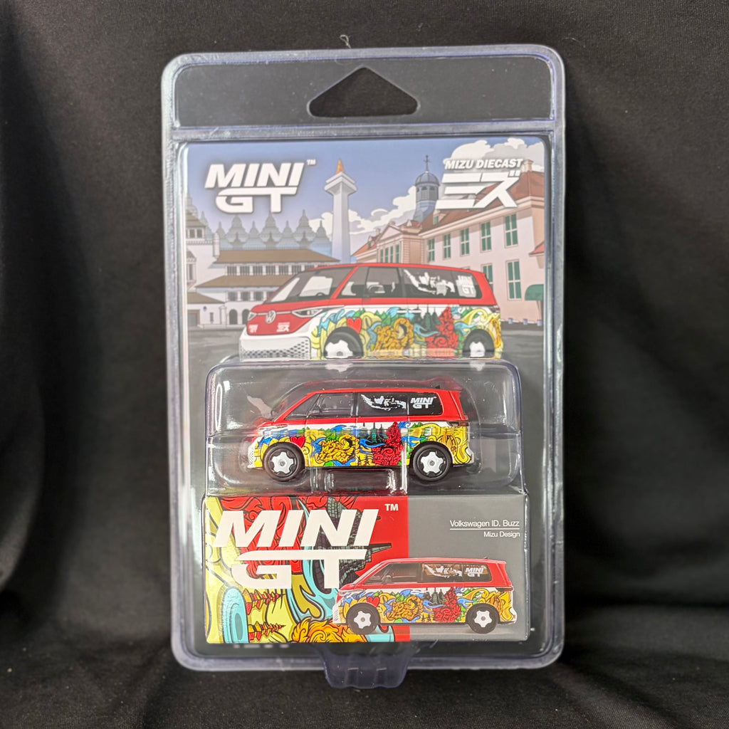 Mini GT #1209 Volkswagen ID. Buzz Mizu Design