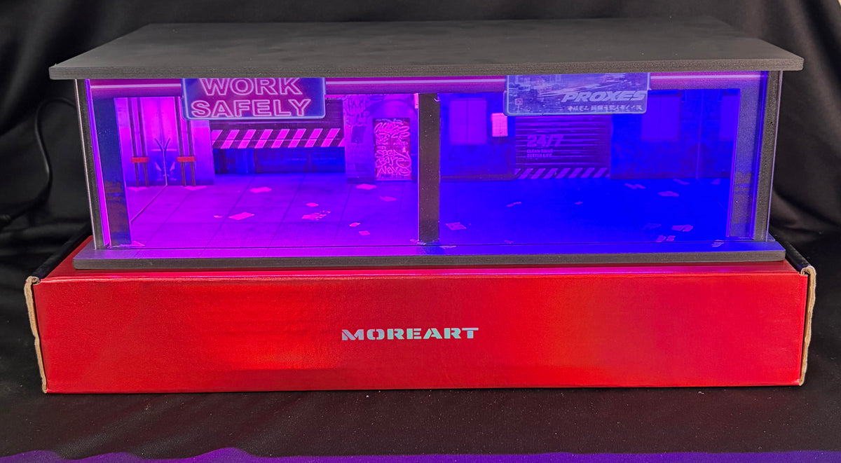 MoreArt 1:64 Cyberpunk Series 06 Scene Diorama