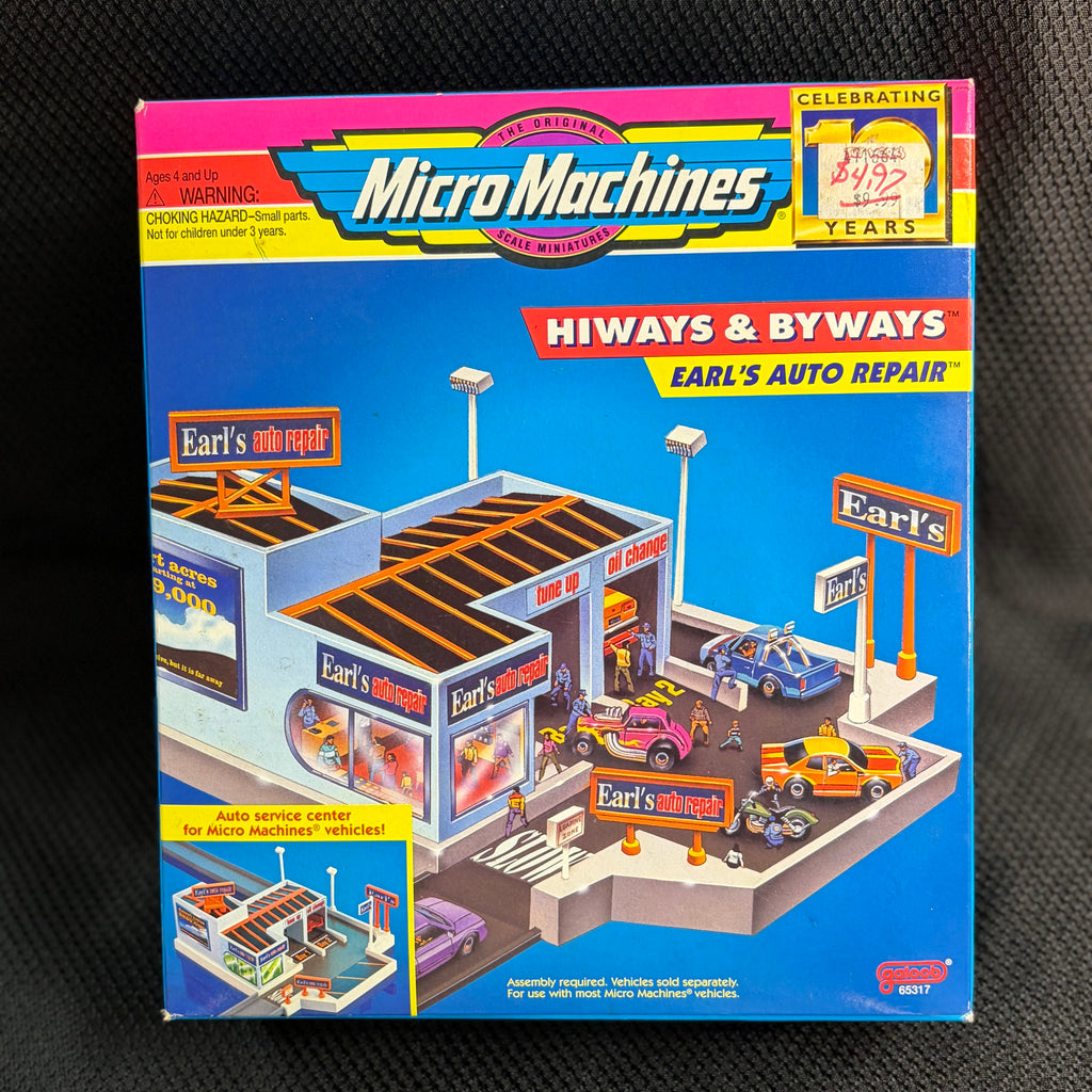Micro Machines Galoob Hiways & Byways Earl's Auto Repair 65317