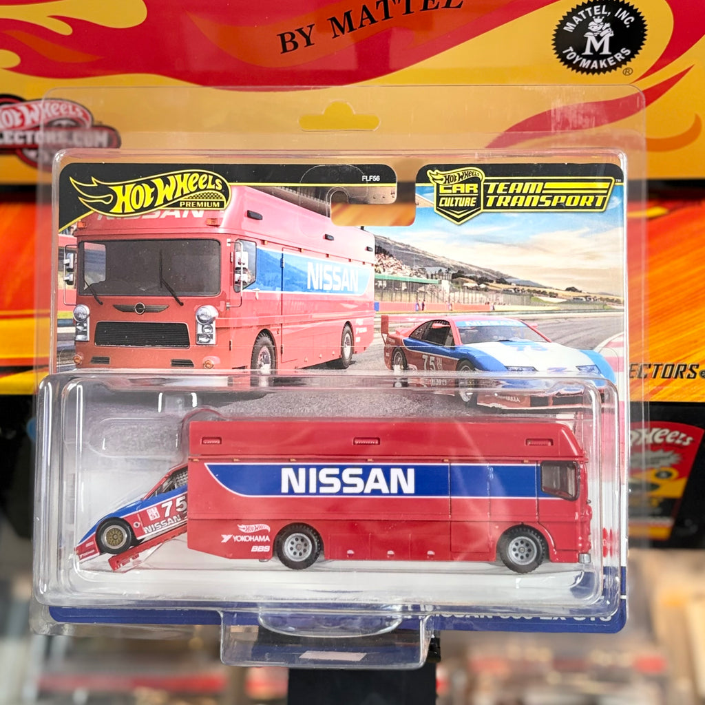 Hot Wheels Car Culture Team Transport '94 Nissan 300ZX GTS with Euro Hauler