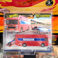 Hot Wheels Car Culture Team Transport '94 Nissan 300ZX GTS with Euro Hauler