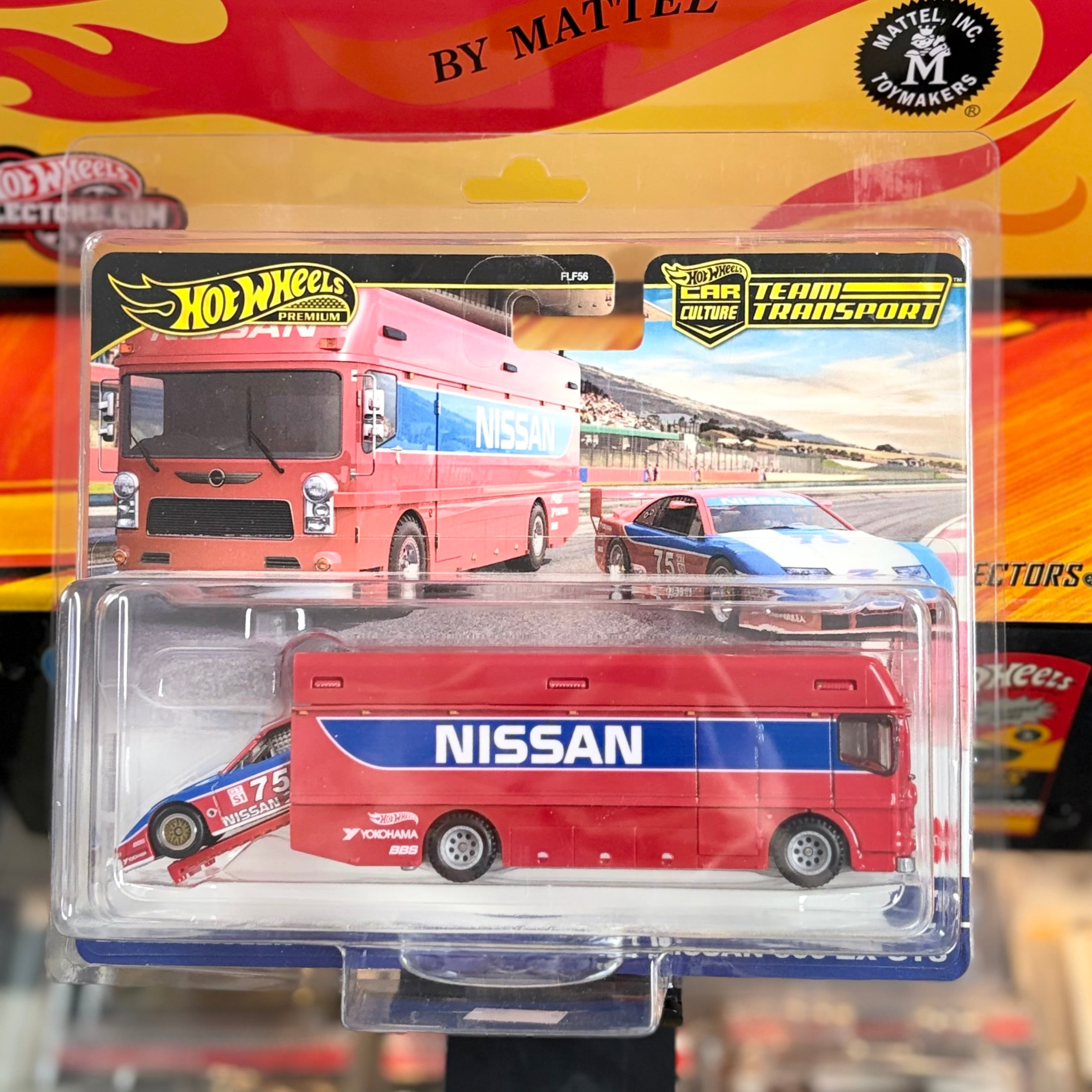 Hot Wheels Car Culture Team Transport '94 Nissan 300ZX GTS with Euro Hauler