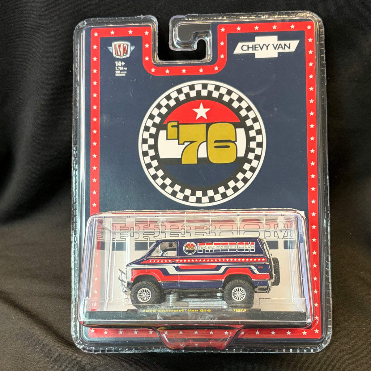 M2 Machines Hobby Special "Freedom" 1976 Chevrolet G10 Van