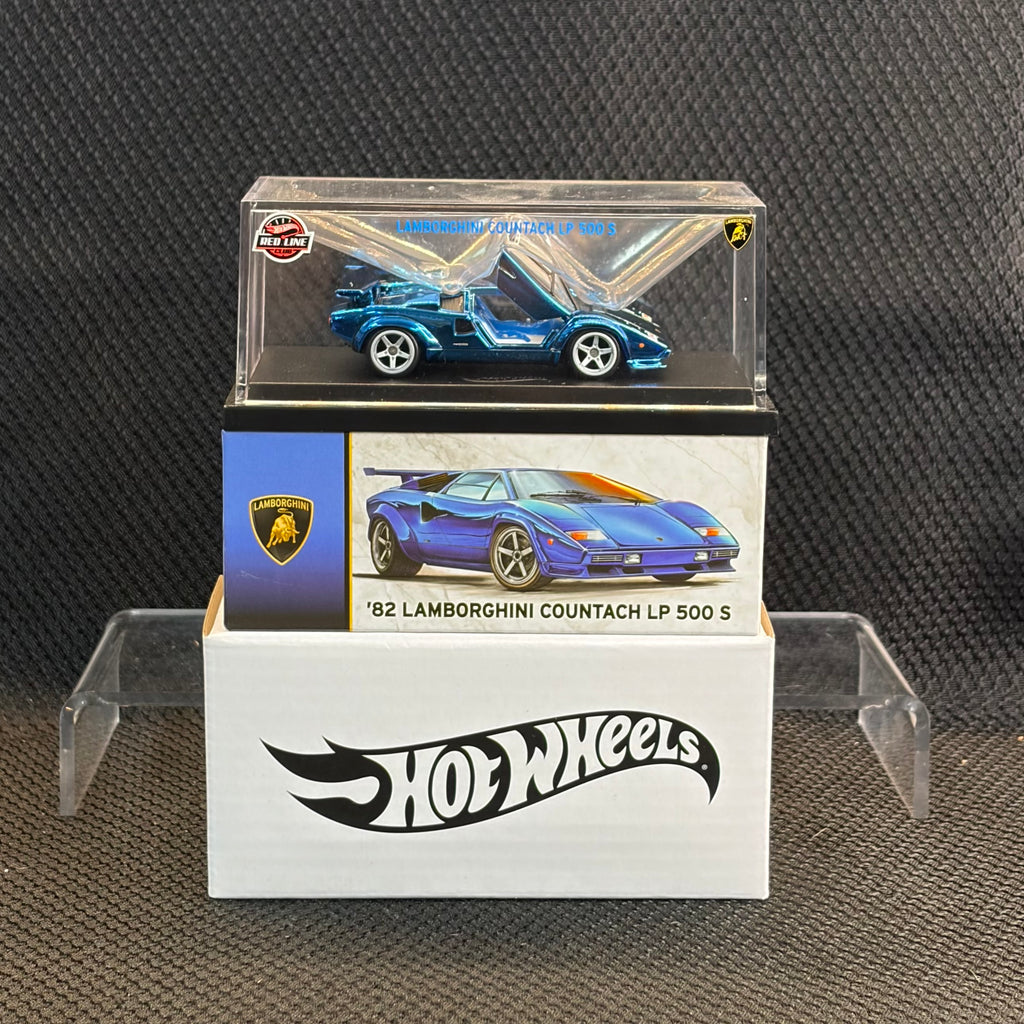 Hot Wheels RLC '82 Lamborghini Countach LP 500 S Blue
