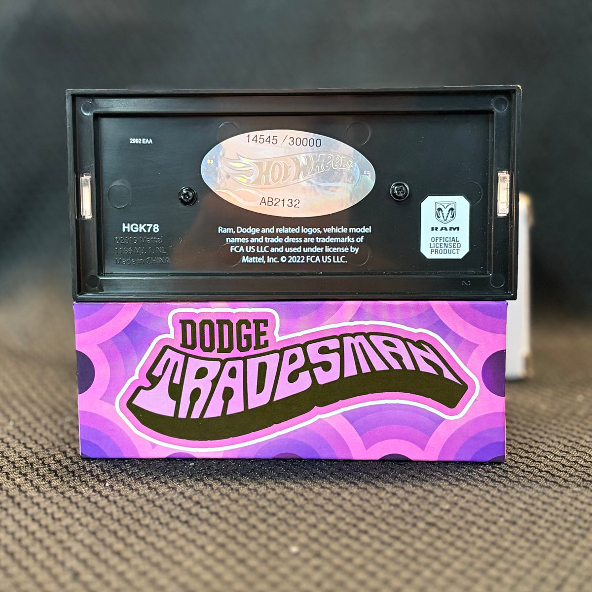 Hot Wheels RLC 1974 Dodge Tradesman Van Purple