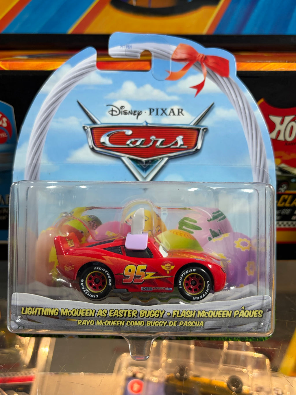 Disney Pixar Cars – Lightning McQueen Easter Bunny Die-Cast Metal Vehicle