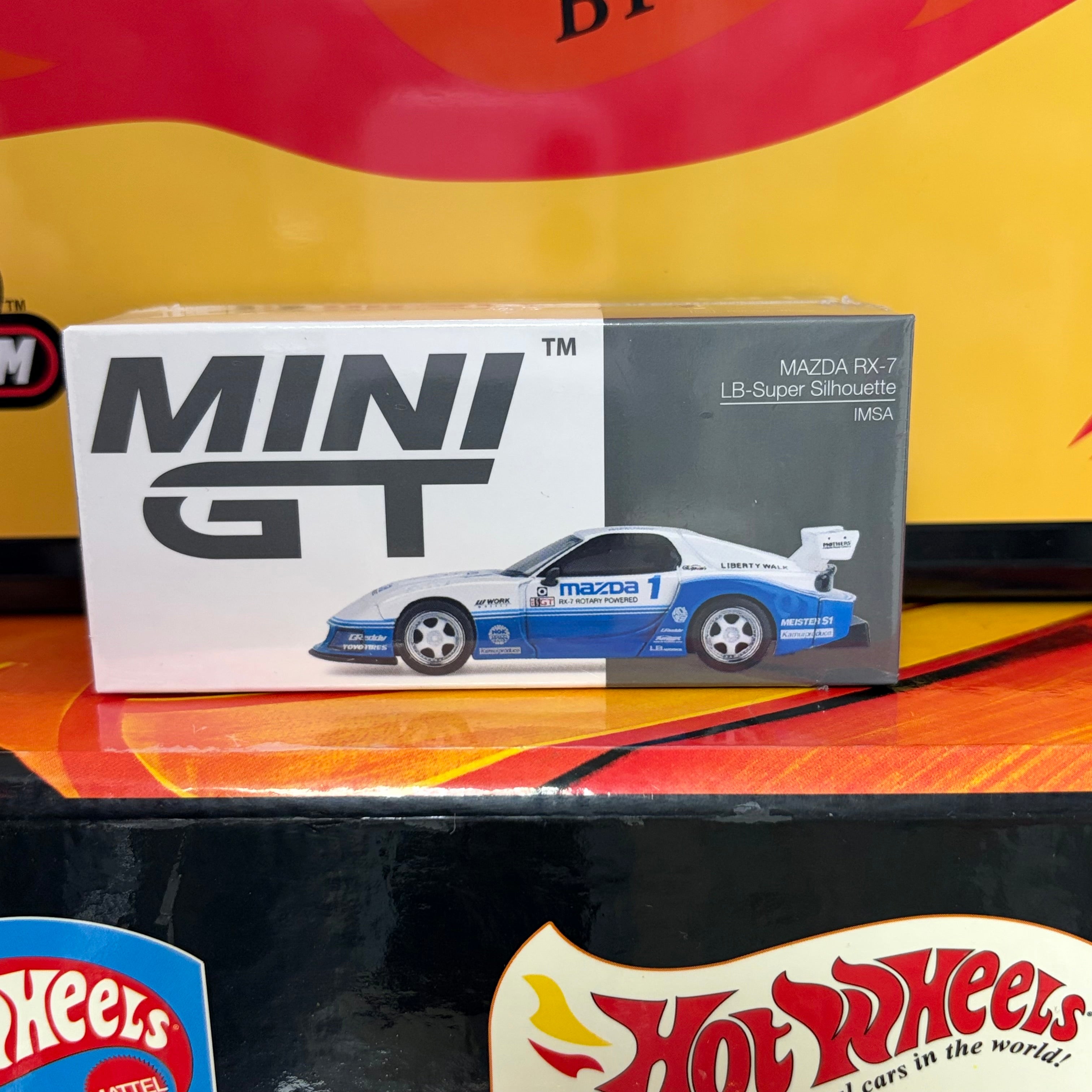 Mini GT #1011 Mazda RX-7 LB-Super Silhouette IMSA 1:64 (RHD)