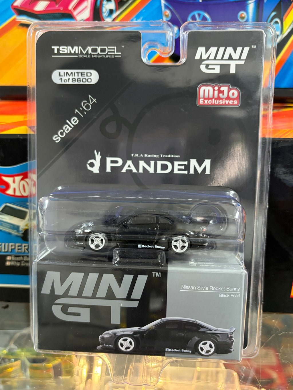 Mini GT #602 Nissan Silvia (S15) Rocket Bunny Black Pearl