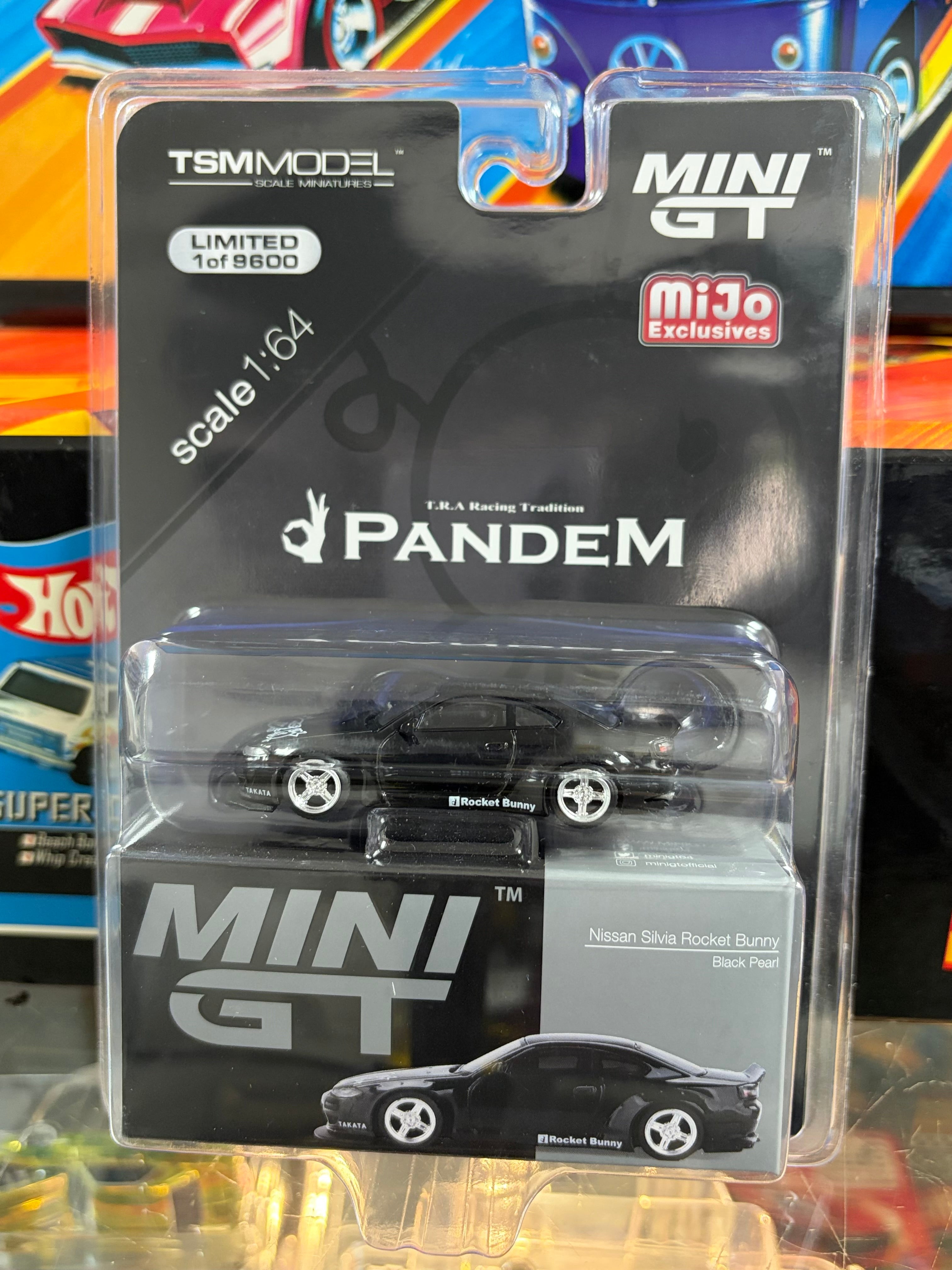 Mini GT #602 Nissan Silvia (S15) Rocket Bunny Black Pearl