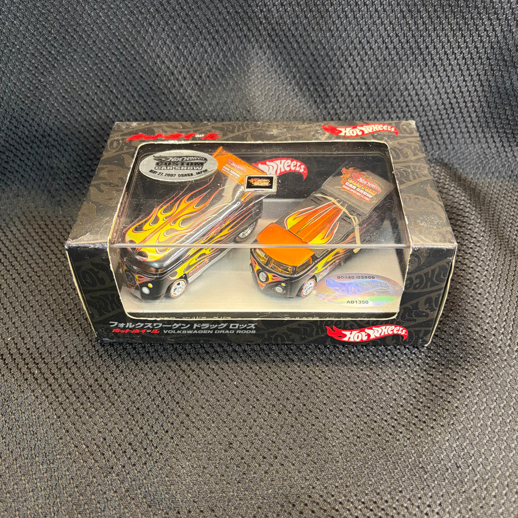 Hot Wheels Volkswagen Drag Rods Osaka Japan 2007 #540/2500