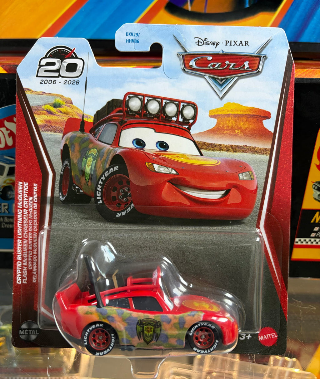 Disney Pixar Cars Die-Cast Metal 1:55 Scale – Cryptid Buster Lightning McQueen