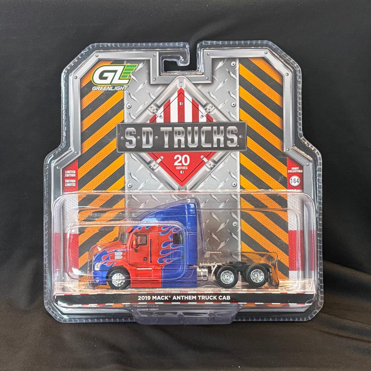 Greenlight S.D. Trucks Series 20 2019 Mack Anthem Truck Cab 1:64