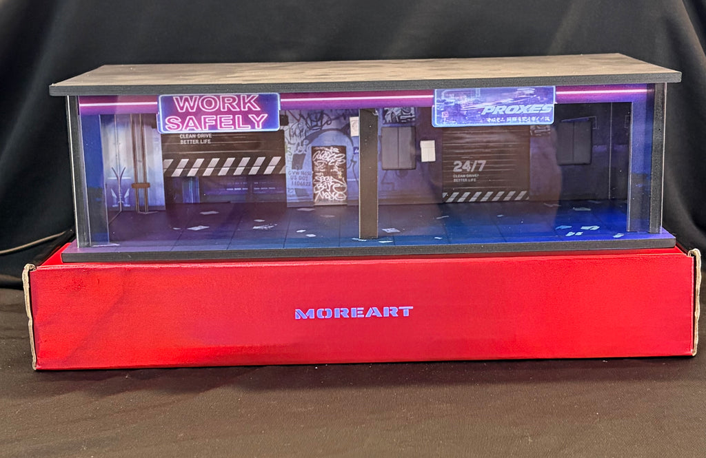 MoreArt 1:64 Cyberpunk Series 06 Scene Diorama