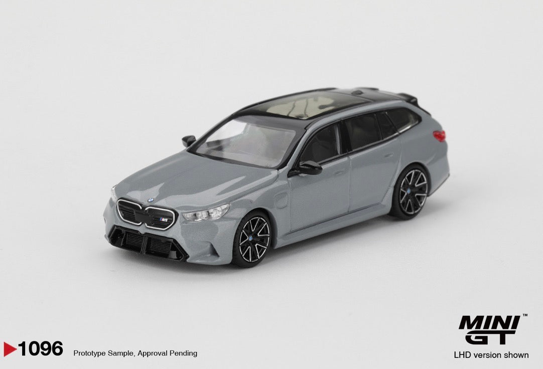 Mini GT #1096 BMW M5 Touring Brooklyn Grey Metallic