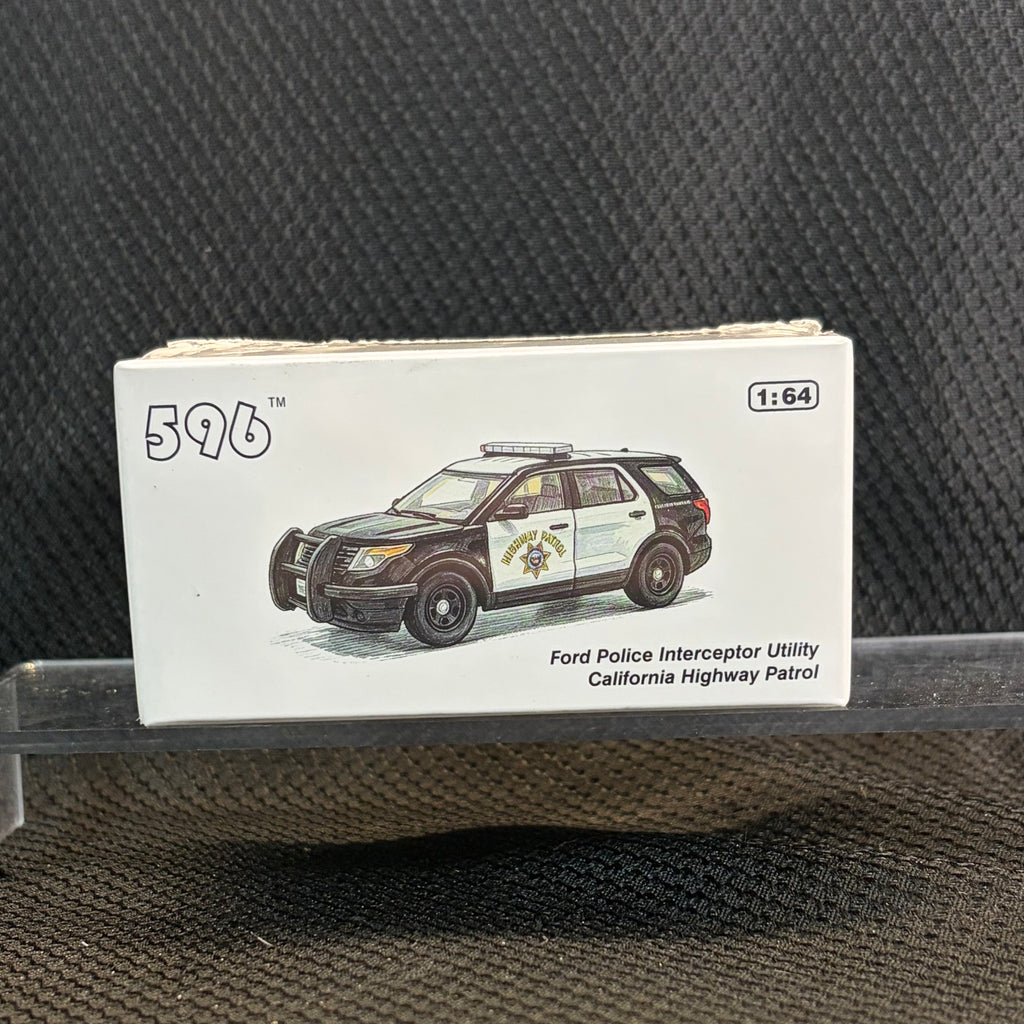 596 Model Ford Police Interceptor Utility California Highway Patrol