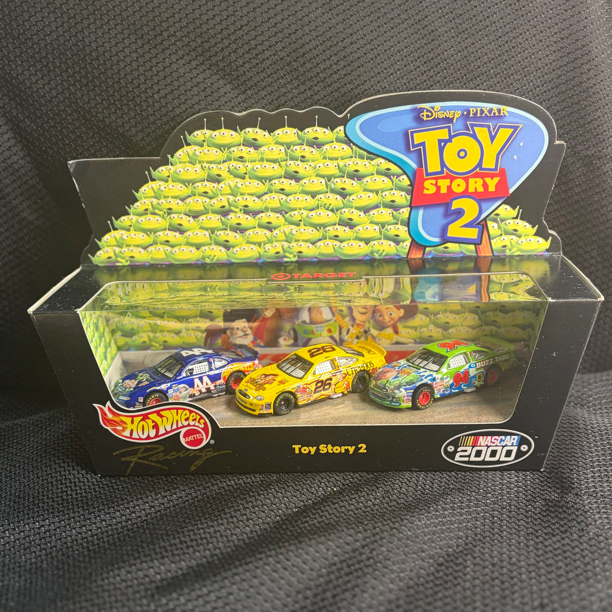 Hot Wheels Racing Toy Story 2 NASCAR 2000 3-Car Target Exclusive