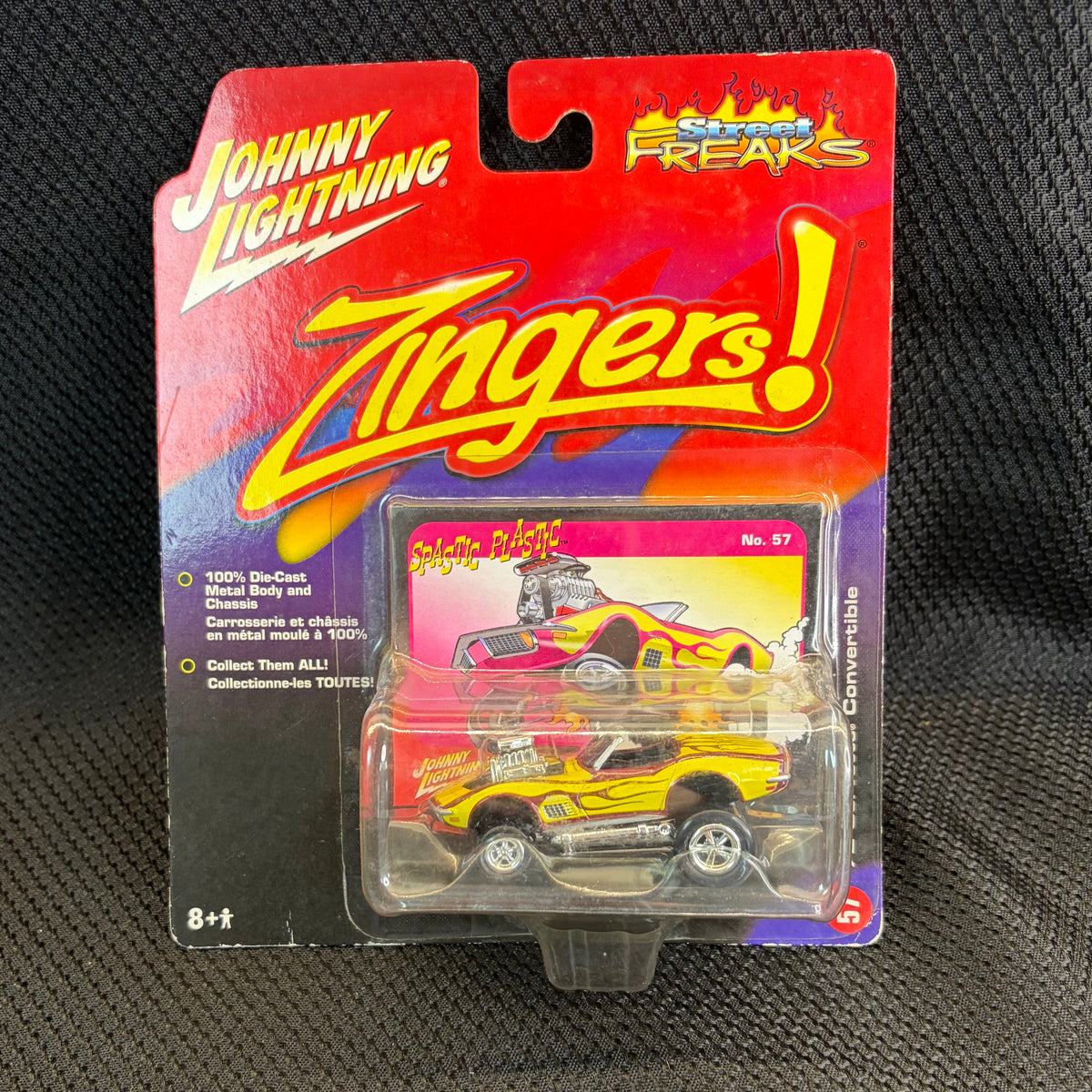 Johnny Lightning Street Freaks Zingers! '72 Corvette Convertible
