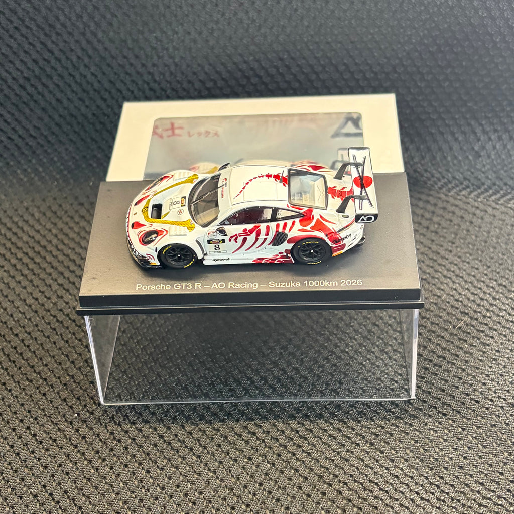 Spark AO Racing Porsche GT3 1:64 Suzuka Exclusive 2026 Japan