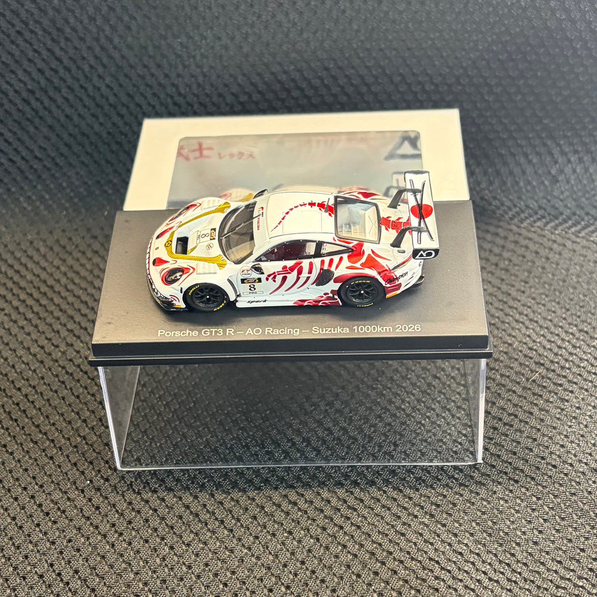 Spark AO Racing Porsche GT3 1:64 Suzuka Exclusive 2026 Japan