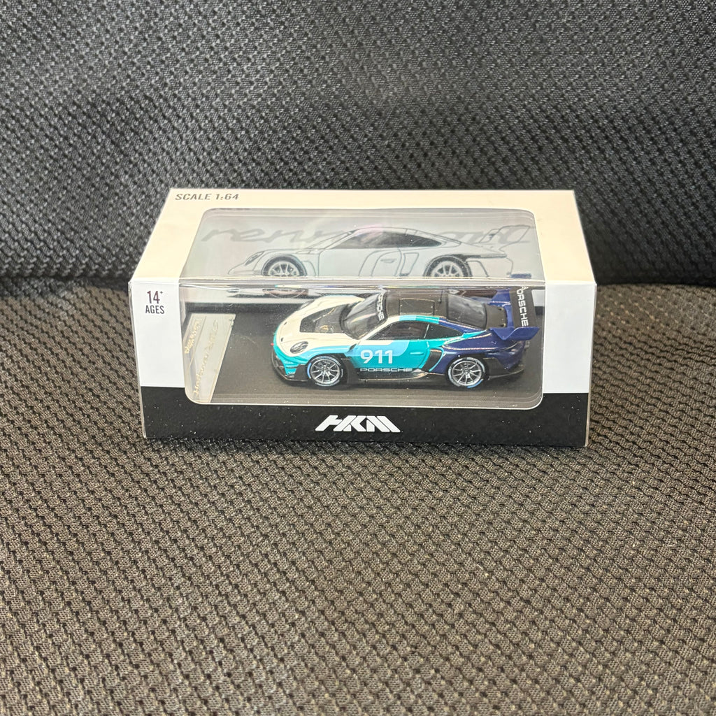 HKM Porsche 911 (992) GT3 R Rennsport Brumos Blue/White