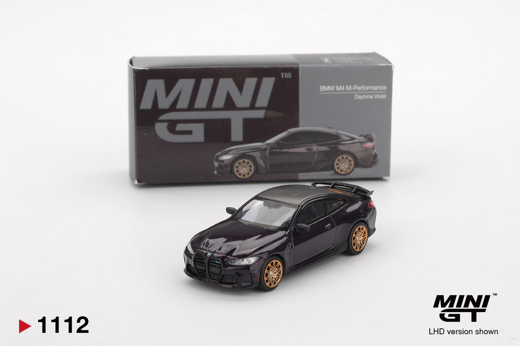 Mini GT #1112 BMW M4 M Performance – Daytona Violet