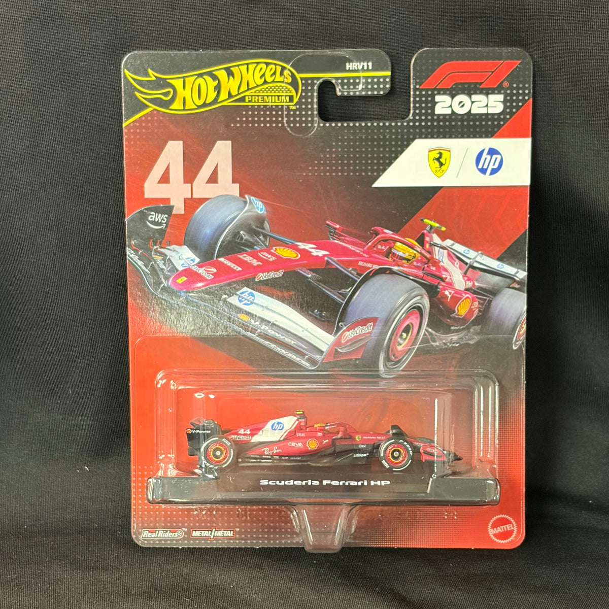 Hot Wheels Premium F1 Racing | #44 Scuderia Ferrari HP