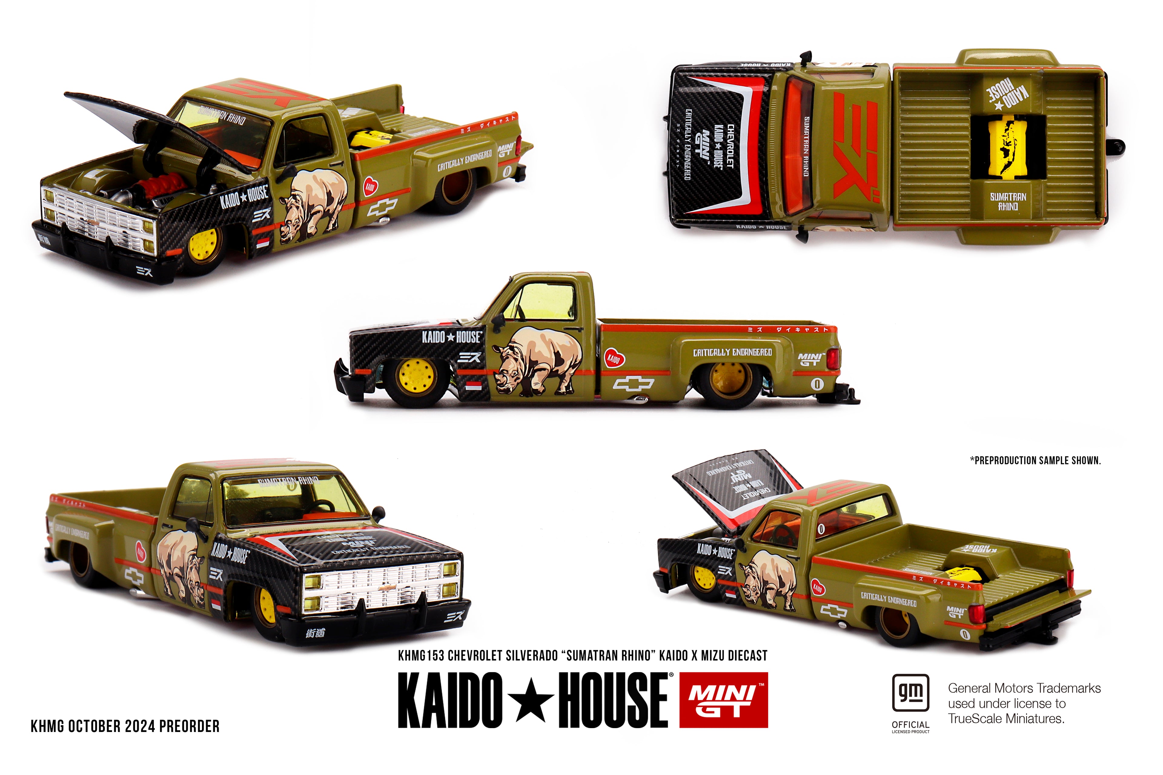 Chevrolet Silverado "Sumatran Rhino" KAIDO x MIZU Die-Cast