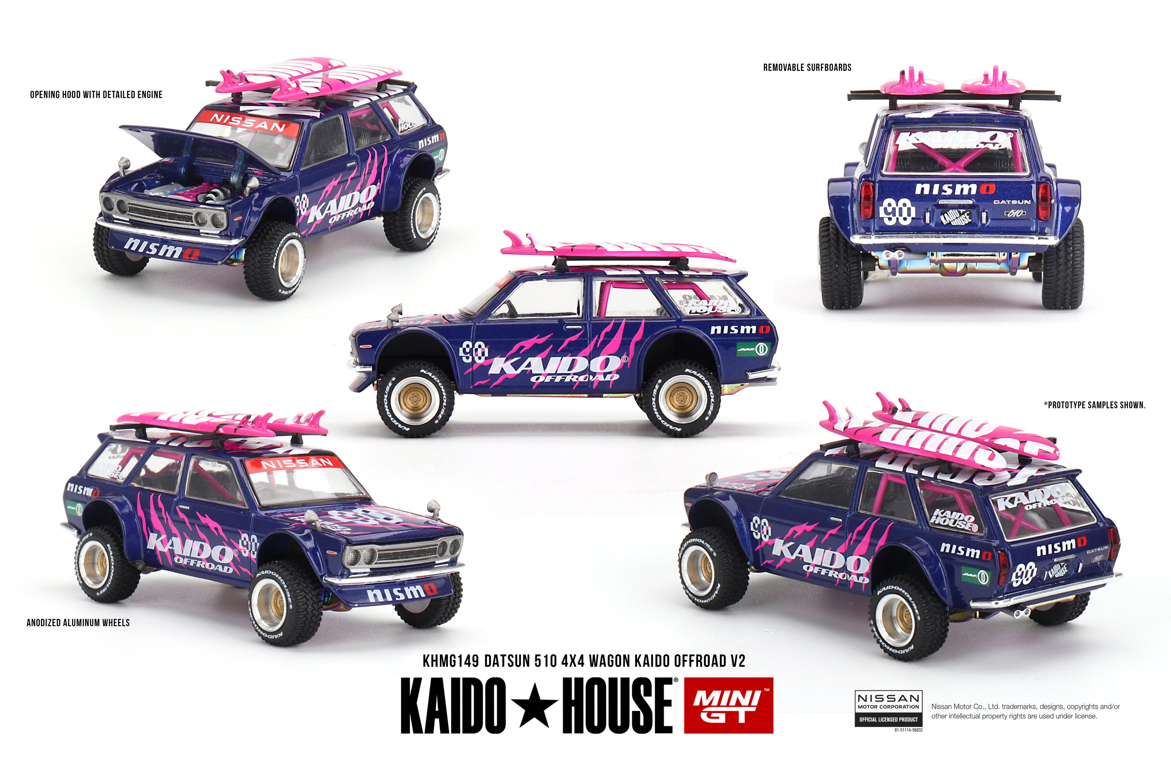 Kaido House Mini GT  Datsun 510 4x4 wagon Kaido Off-road V2 #149