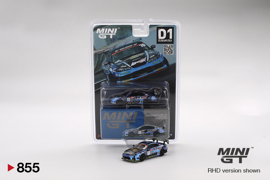 Mini GT Nissan Silvia S15 D-MAX Racing 2023 D1 GP #855