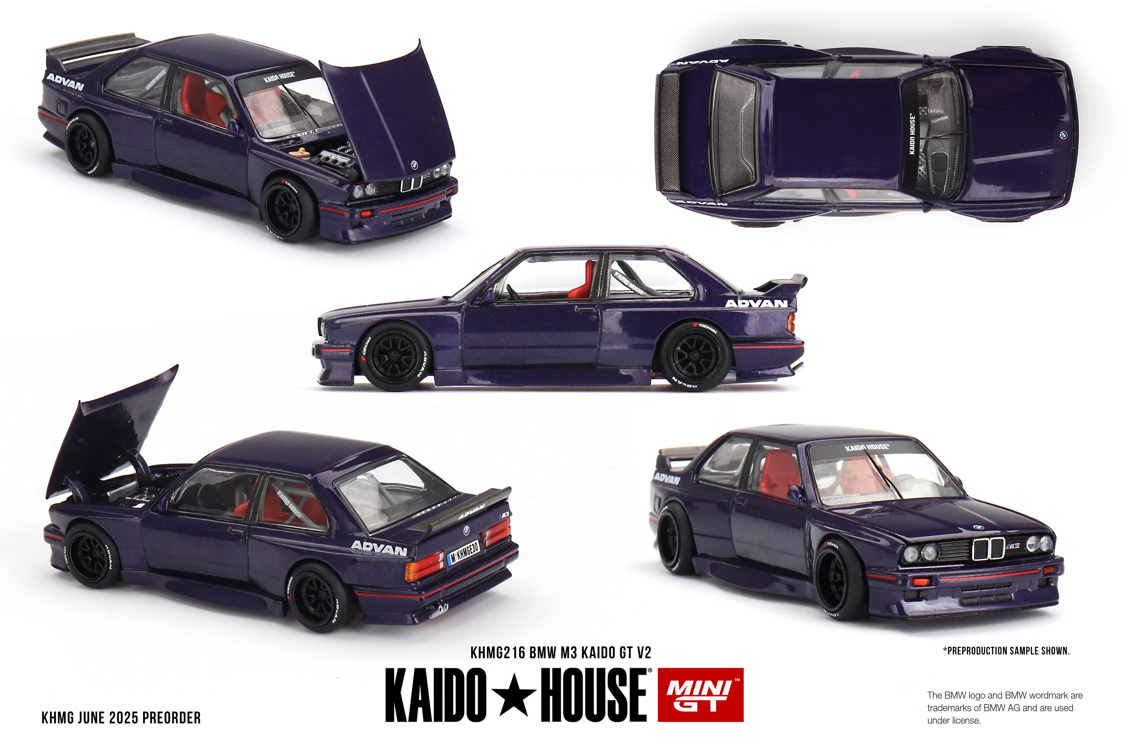 Mini GT x Kaido House 1:64 BMW M3 Kaido GT V2 KHMG216