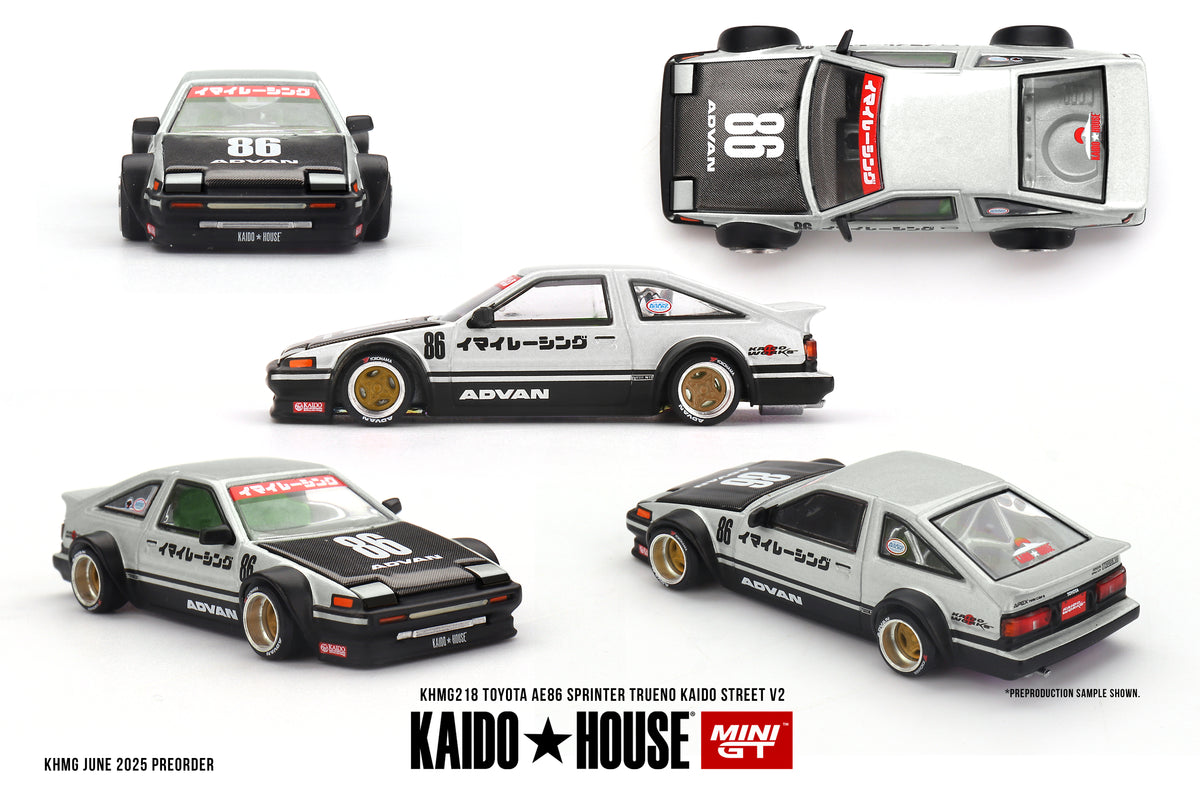Kaido House #218 Toyota AE86 Sprinter Trueno Kaido Street V2