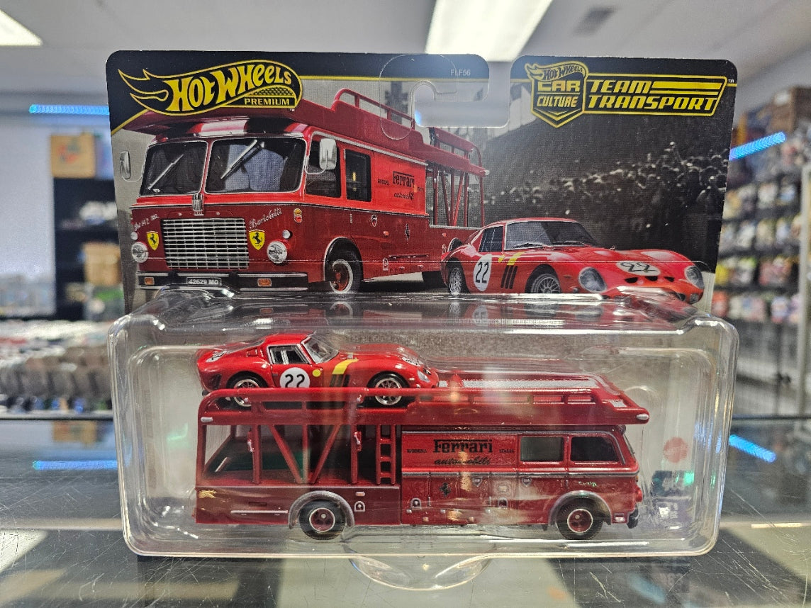 Hot Wheels Premium Team Transport FERRARI 250 GTO & FIAT 642 RN2 BARTOLETTI 2025