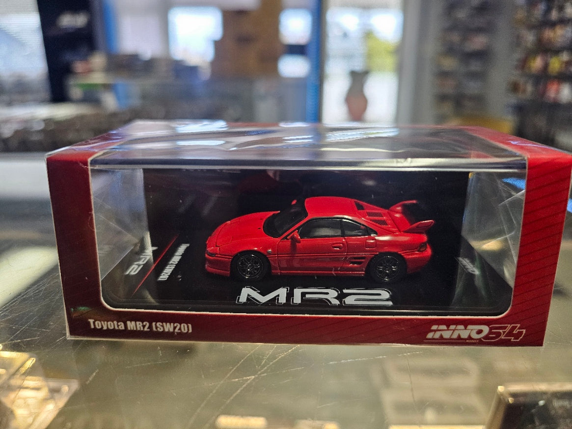 Inno 64 Toyota MR2 SW20 Red Inno64 1/64 scale