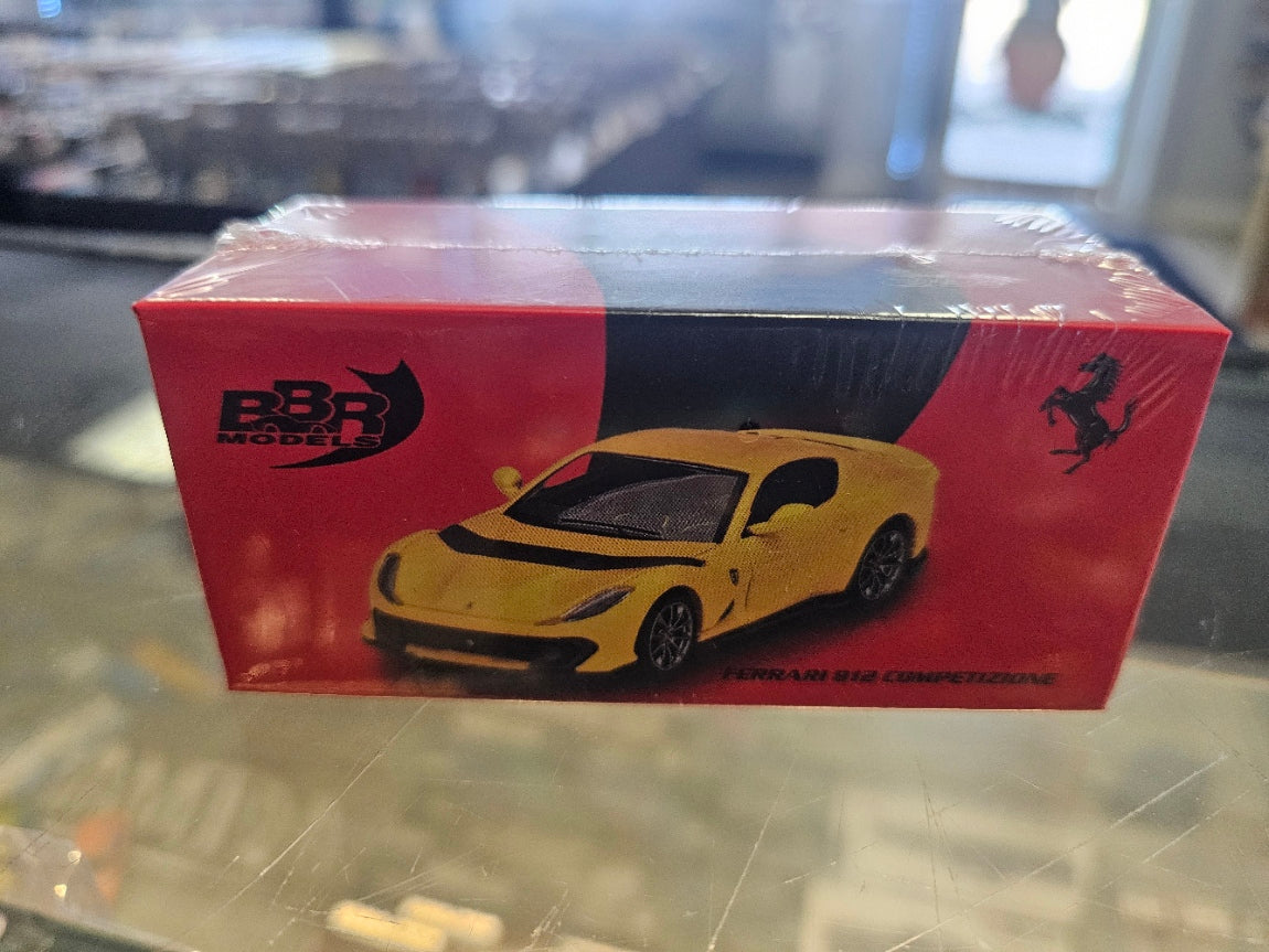BBR Models Ferrari 812 Competizone Giallo Modena Yellow