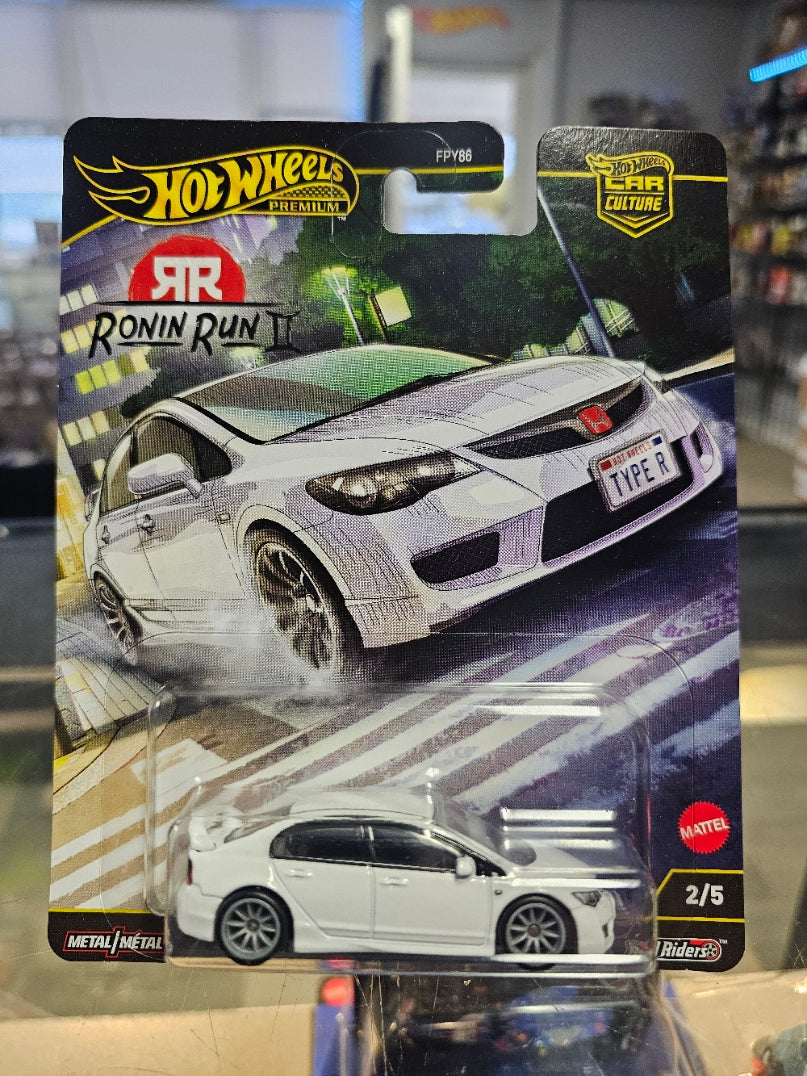 Hot Wheels Car Culture Ronin Run '07 Honda Civic Type R