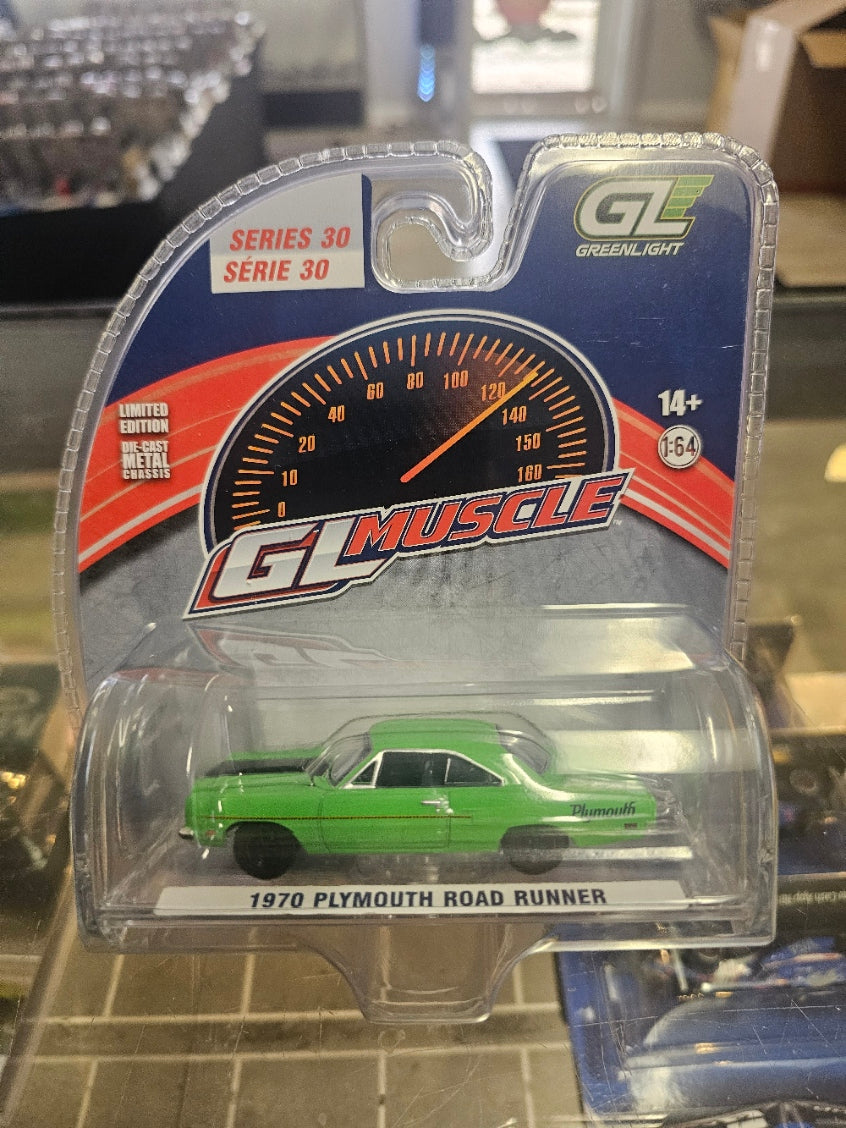 Greenlight 1970 Plymouth Road Runner 1:64 Diecast Greenlight