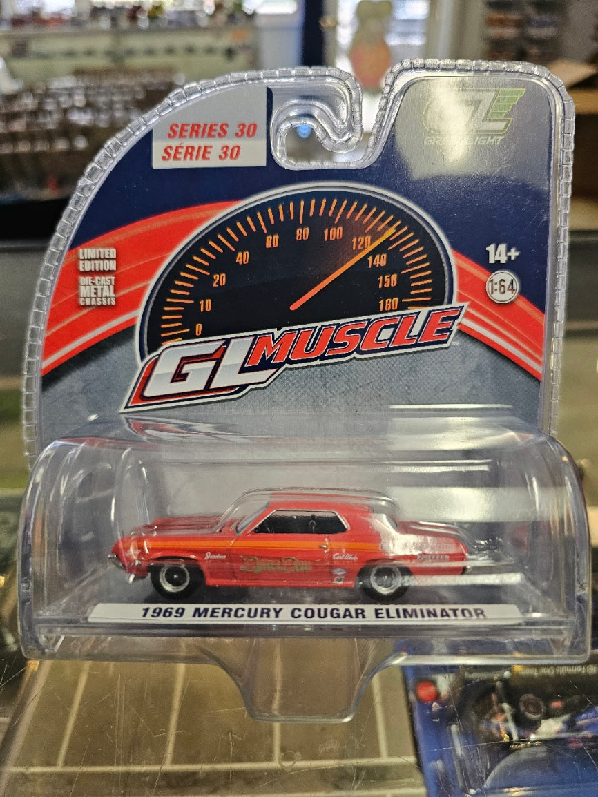 Greenlight GL Muscle 1:64 Diecast Series 30 - 1969 Mercury Cougar Eliminator