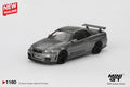 Mini GT #1160 Nissan Skyline GT-R Dark Metal Gray (NISMO BNR34 CRS Version)