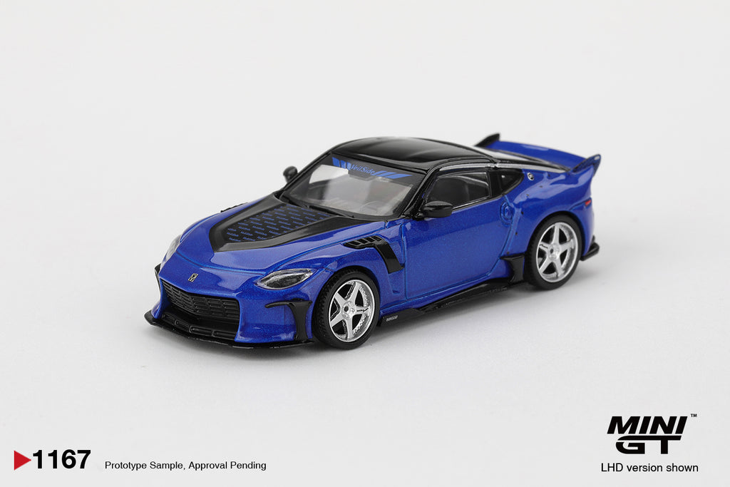 Mini GT #1167 1:64 Nissan Z VeilSide FFZ400 Seiran Blue