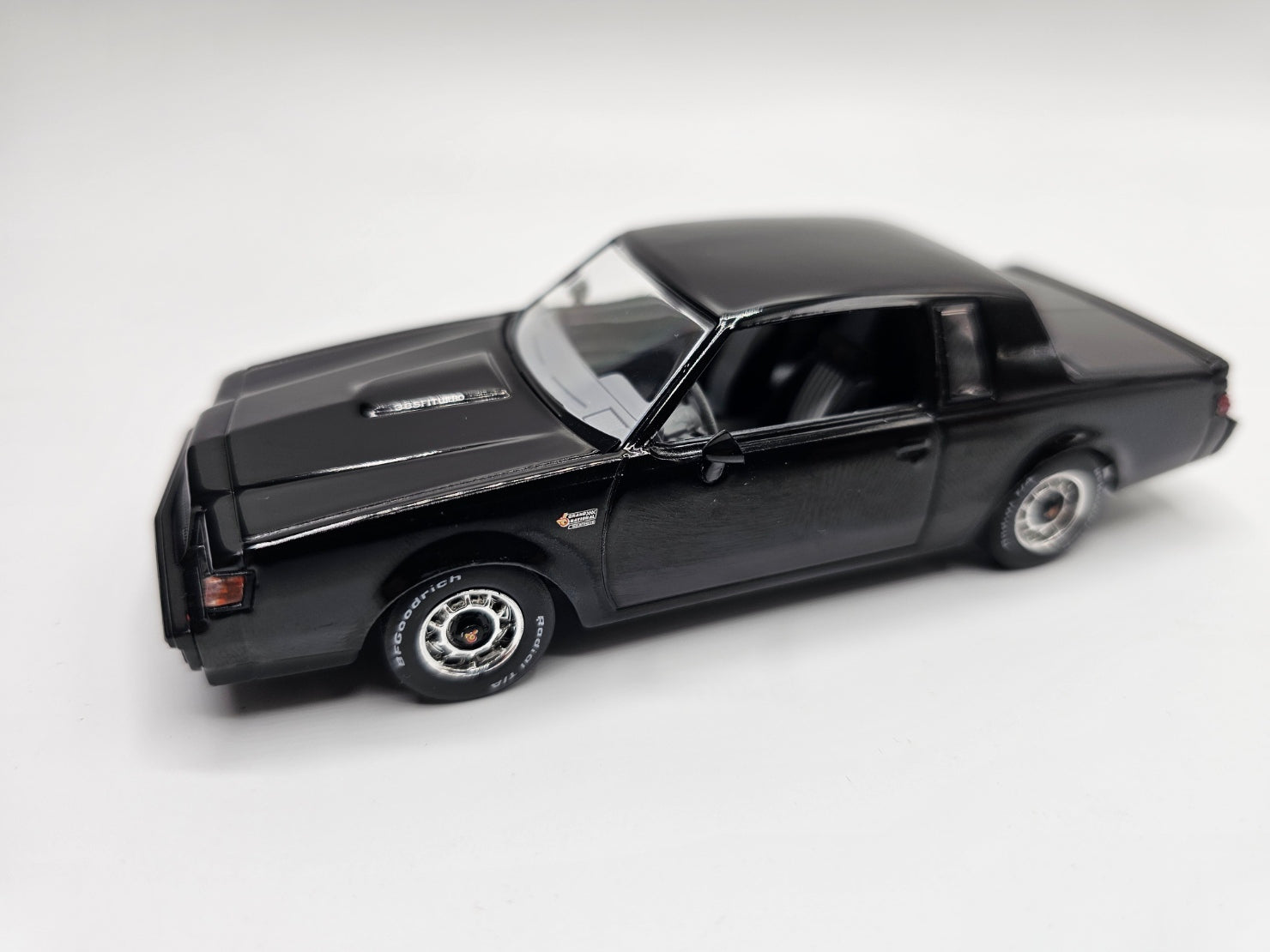 1987 BUICK GRAND NATIONAL BLACK 1:43 SCALE BY IXO AMERICA U43RDC009