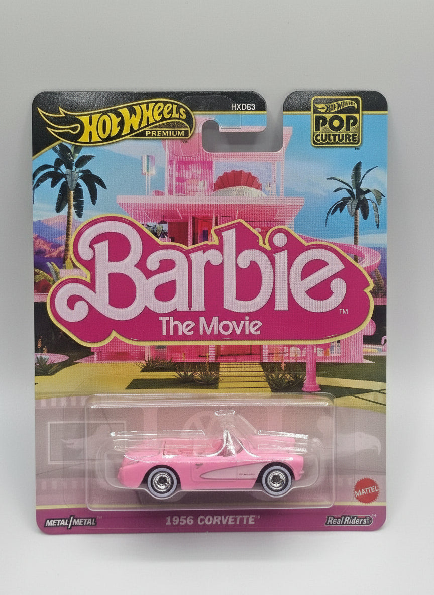 Hot Wheels Premium Pop Culture Barbie 1956 Corvette