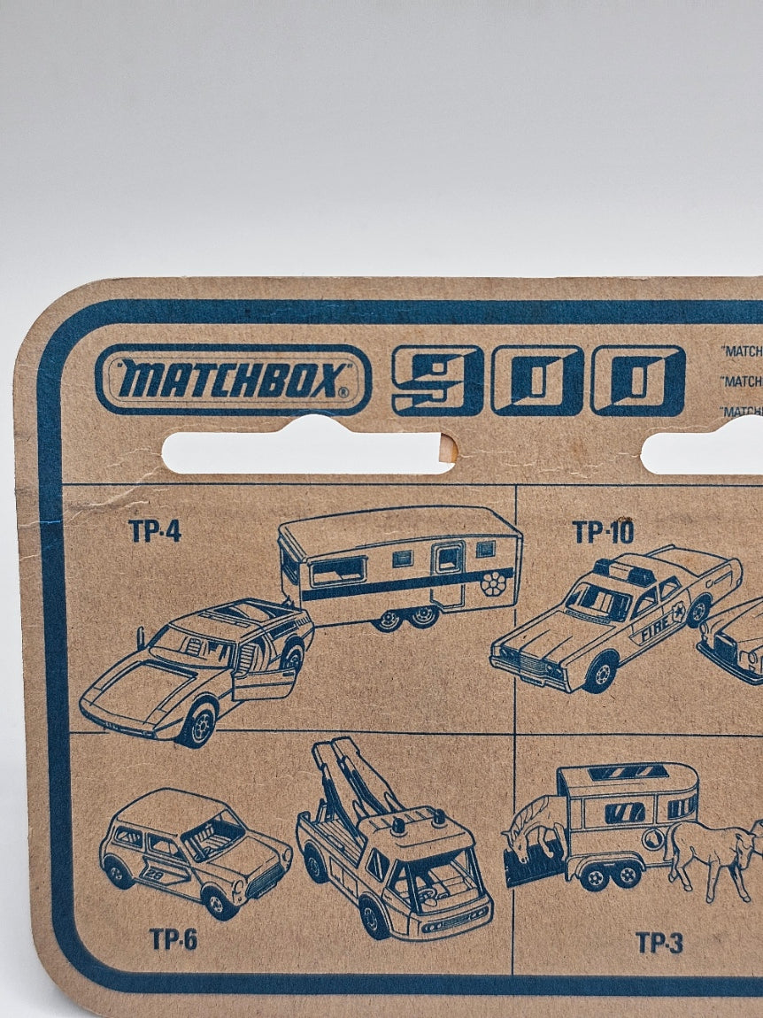1978 Matchbox SuperFast 900 TP-11 Ford Tractor towing Hay Trailer