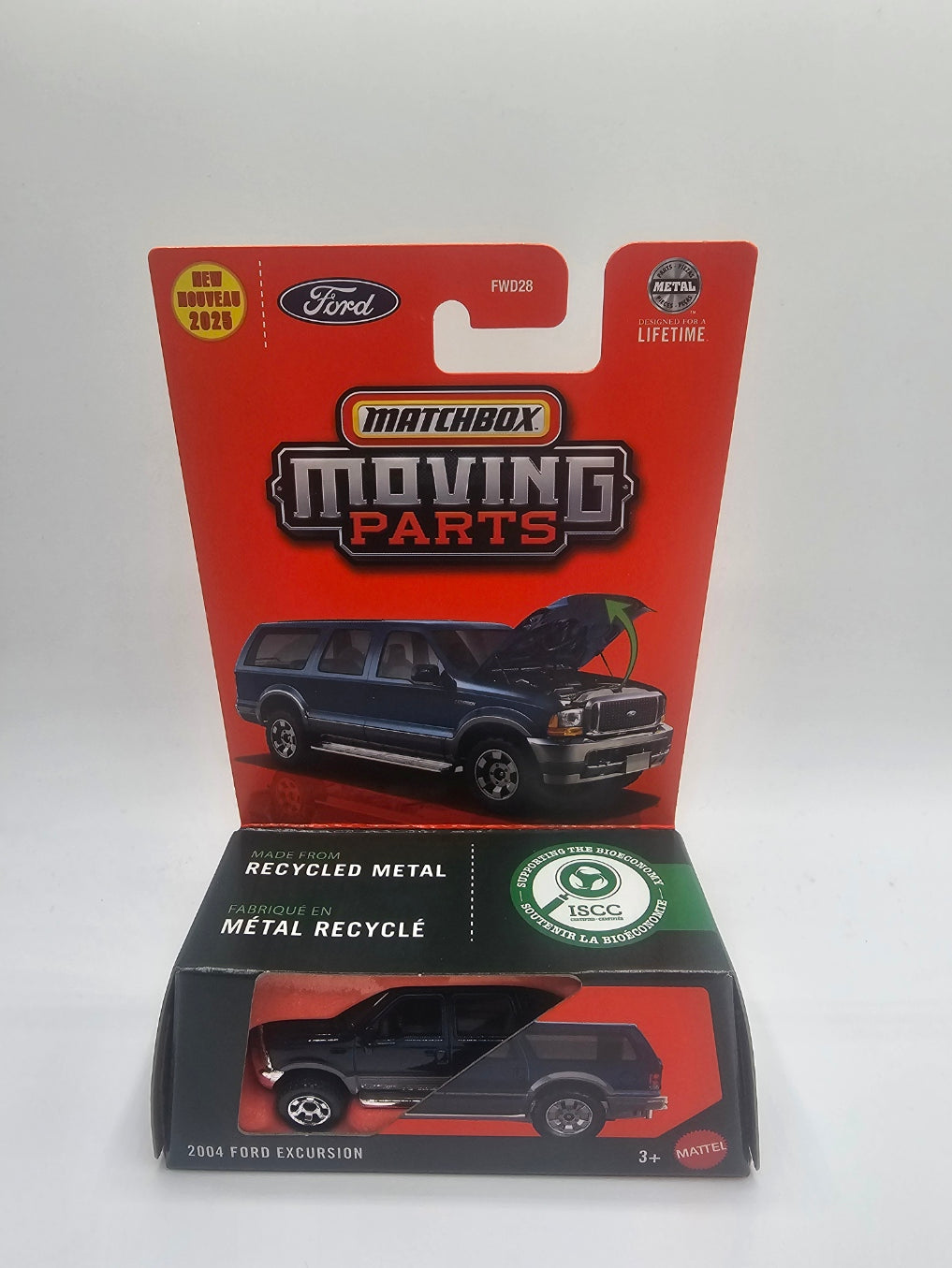 2025 Matchbox Moving Parts Blue 2004 Ford Excursion