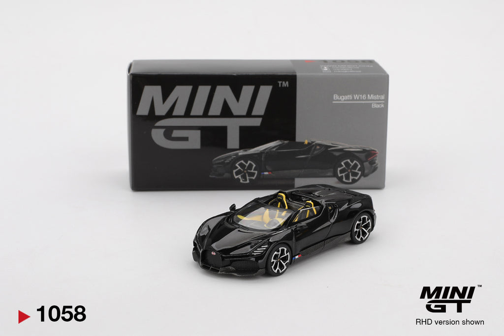 Bugatti W16 Mistral - Black