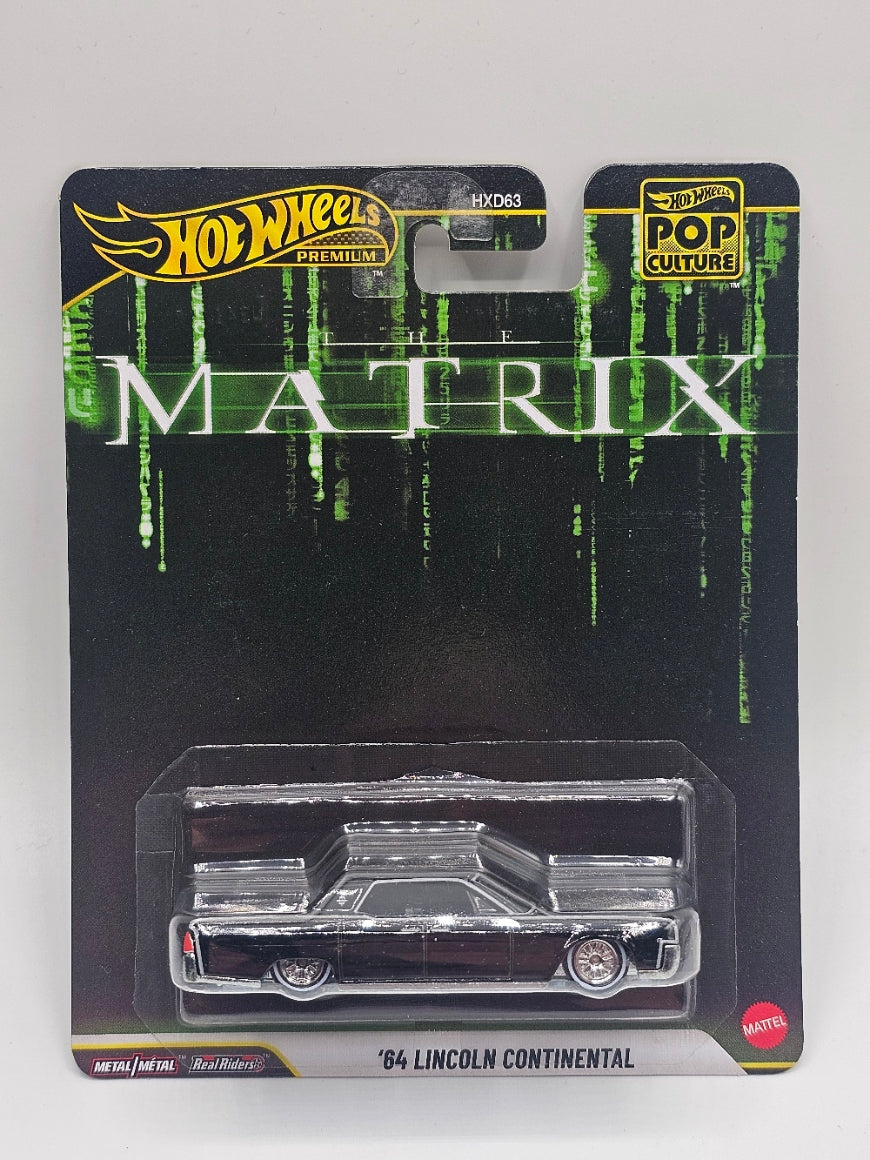 Hot Wheels Premium 2025 Pop Culture Matrix '64 Lincoln Continental - Limited Edition